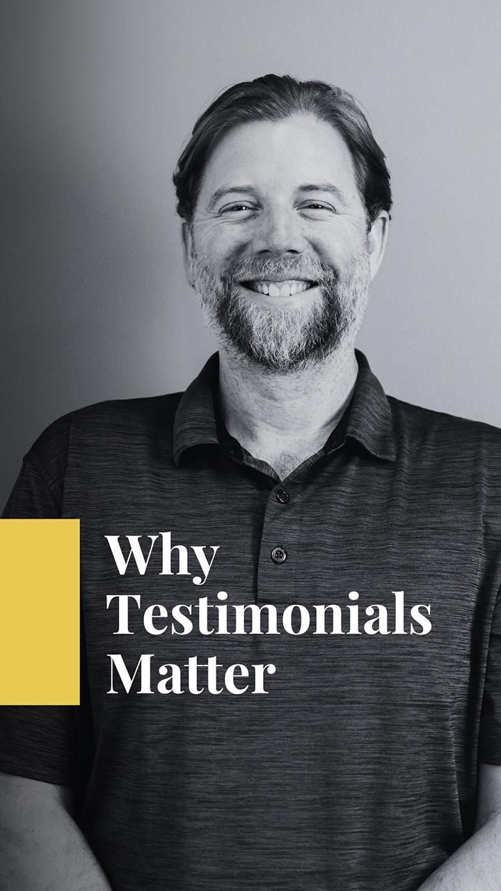 Why Tesimonials Matter by Ryan Canton