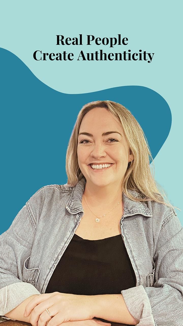 Real People Create Authenticity by Catherine du Pont White