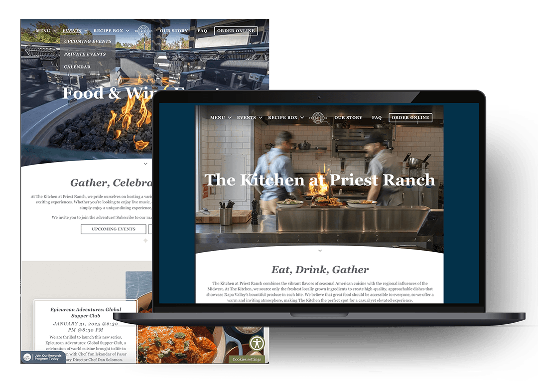 Priest Ranch Website
